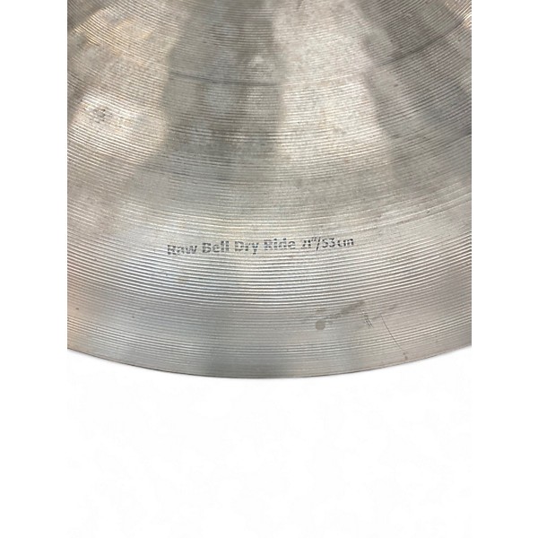 Used SABIAN 21in HHX Raw Bell Dry Ride Cymbal