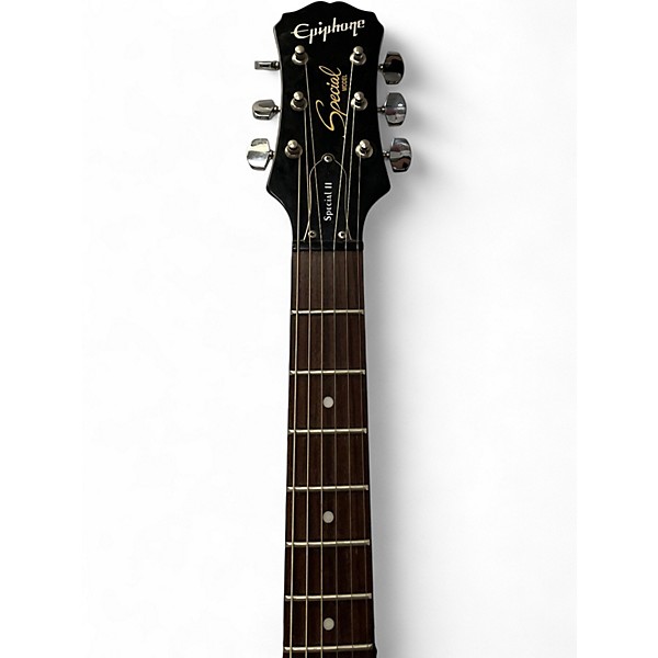 Used Epiphone Les Paul Special II Black Solid Body Electric Guitar