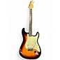 Used 2007 Fender American Deluxe Stratocaster HSS 3 Color Sunburst Solid Body Electric Guitar thumbnail