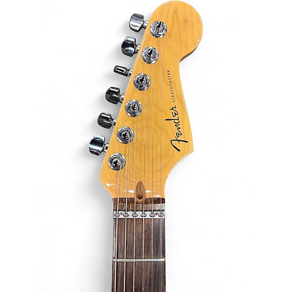 Used 2007 Fender American Deluxe Stratocaster HSS 3 Color Sunburst Solid Body Electric Guitar
