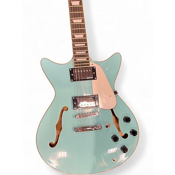 Used Rafferty The Ocean Turquoise Hollow Body Electric Guitar