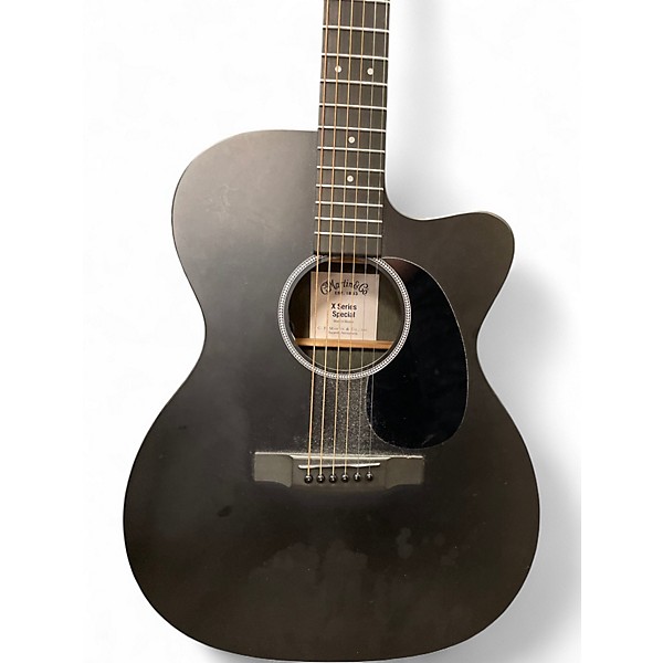 Used Martin X SERIES SPECIAL Black Acoustic Guitar