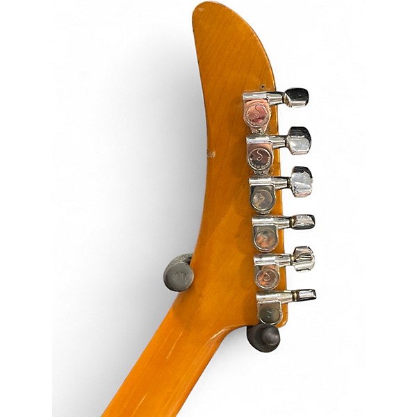 Vintage 1977 Penco Korina Destroyer Natural Solid Body Electric Guitar