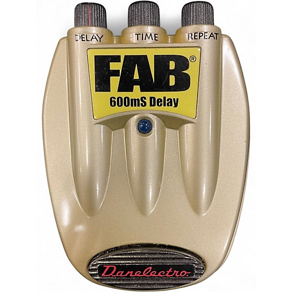 Used Danelectro FAB 600ms DELAY Effect Pedal