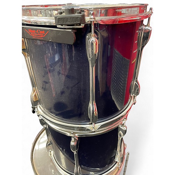 Used TAMA 4 Piece Rockstar Blue Drum Kit
