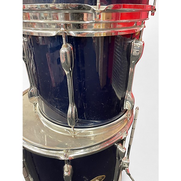 Used TAMA 4 Piece Rockstar Blue Drum Kit