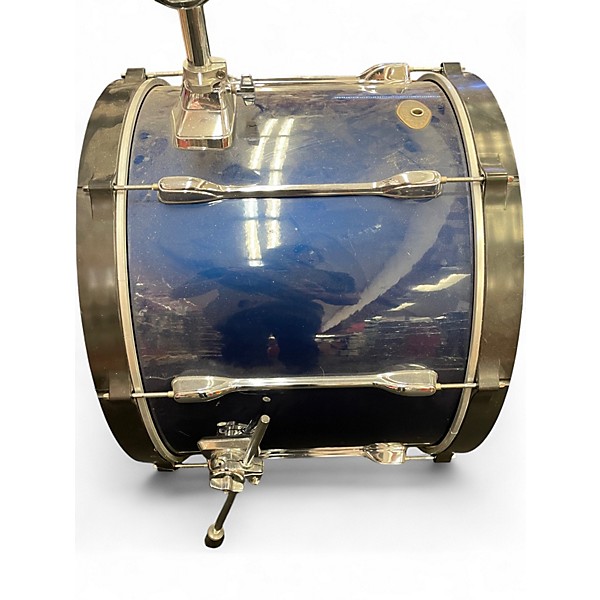 Used TAMA 4 Piece Rockstar Blue Drum Kit