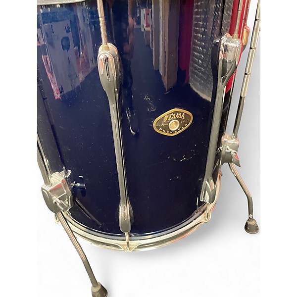 Used TAMA 4 Piece Rockstar Blue Drum Kit