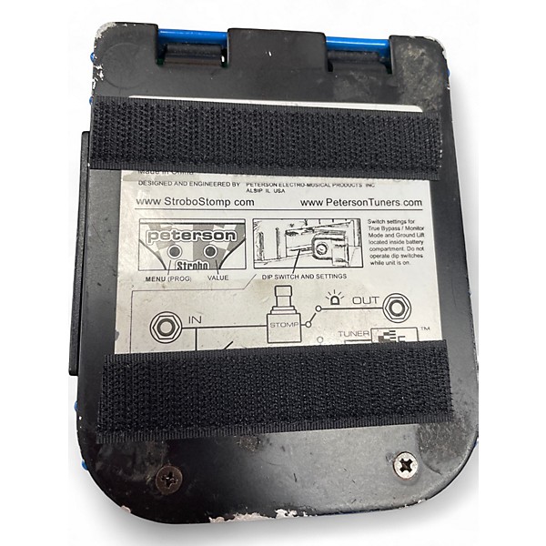 Used Peterson Strobo Stomp Tuner Pedal