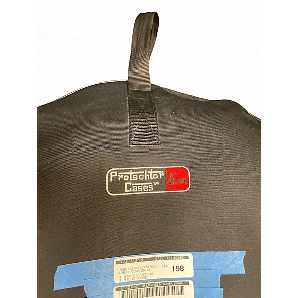 Used Ludwig 7X14 ROCKER SNARE Chrome Drum