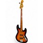 Used Fender Jaco Pastorius Signature Relic Jazz Bass 3 Tone Sunburst Electric Bass Guitar thumbnail