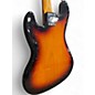 Used Fender Jaco Pastorius Signature Relic Jazz Bass 3 Tone Sunburst Electric Bass Guitar