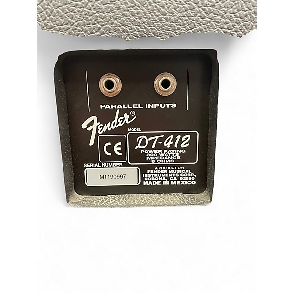 Used Fender DT-412 Guitar Cabinet