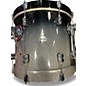 Used PDP by DW 3 Piece Concept Series Silver to Black Fade Drum Kit
