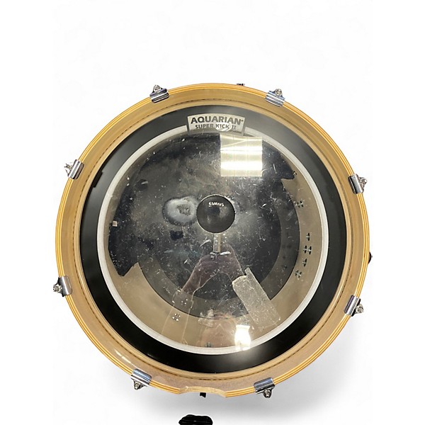 Used PDP by DW 3 Piece Concept Series Silver to Black Fade Drum Kit