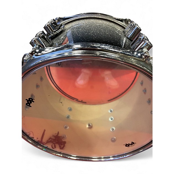 Used PDP by DW 3 Piece Concept Series Silver to Black Fade Drum Kit