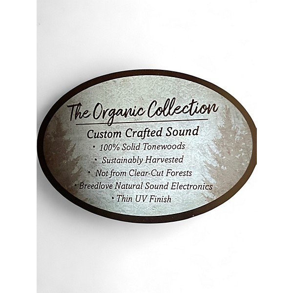 Used Breedlove SIGNATURE ORGANIC CONCERT CE Copper Acoustic Electric Guitar