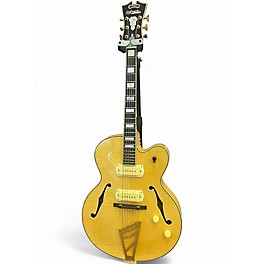 Used D'Angelico EX-59 Blonde Hollow Body Electric Guitar