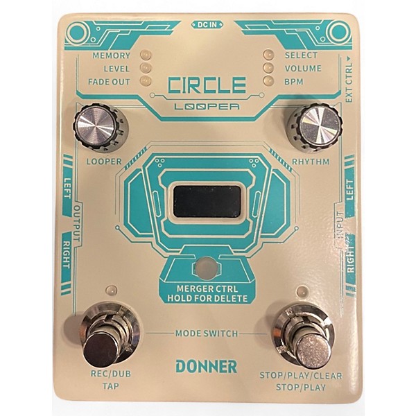 Used Donner CIRCLE LOOPER Pedal