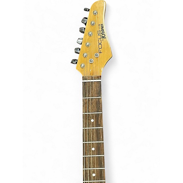 Used Kramer focus 111S Black Solid Body Electric Guitar