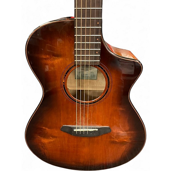 Used Breedlove Pursuit EX S CONCERT CE MYRTLEWOOD TIGER EYE Acoustic Electric Guitar