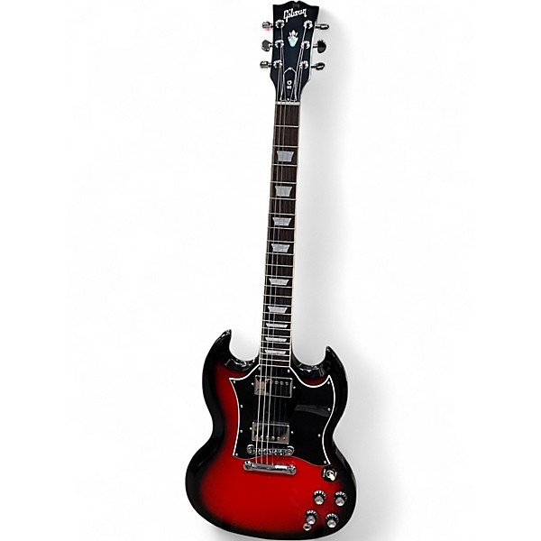 Used Gibson SG Standard Crimson Red Burst Solid Body Electric Guitar