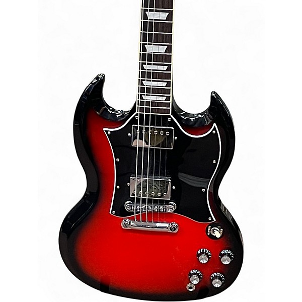 Used Gibson SG Standard Crimson Red Burst Solid Body Electric Guitar
