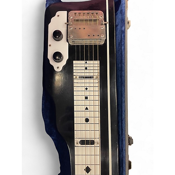 Vintage 1962 Gretsch Guitars ELECTROMATIC LAP STEEL Black Solid Body Electric Guitar