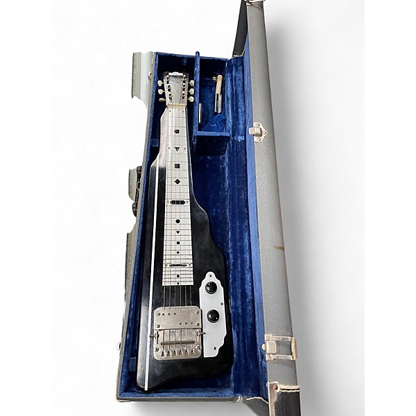 Vintage 1962 Gretsch Guitars ELECTROMATIC LAP STEEL Black Solid Body Electric Guitar