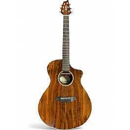 Used Breedlove Pursuit Concert KK Natural Acoustic Electric Guitar