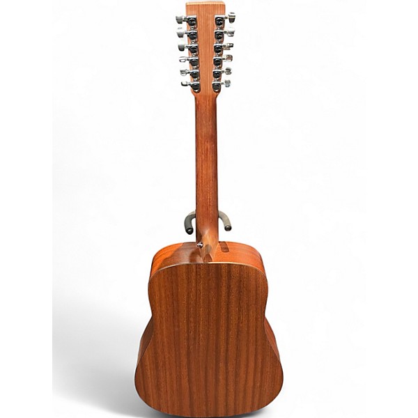 Used Martin X SERIES CUSTOM 12 STRING Natural 12 String Acoustic Electric Guitar