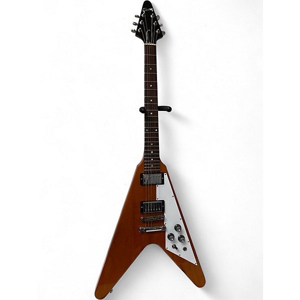 Used 2019 Gibson Flying V Natural Solid Body Electric Guitar
