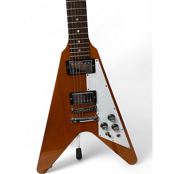 Used 2019 Gibson Flying V Natural Solid Body Electric Guitar