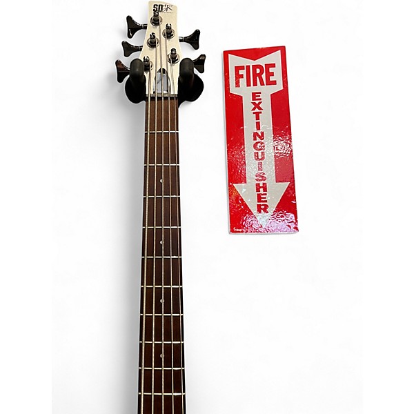 Used Ibanez SR305 5 String Alpine White Electric Bass Guitar
