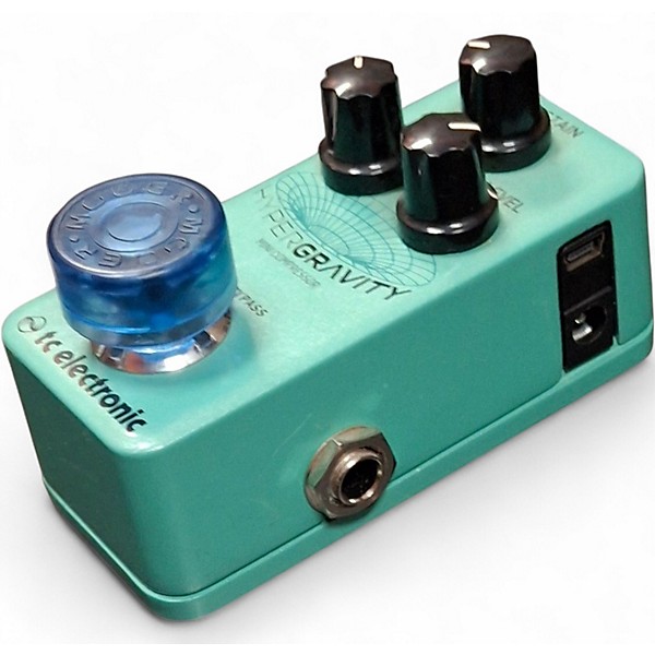 Used 2021 TC Electronic HyperGravity Compressor Mini Effect Pedal