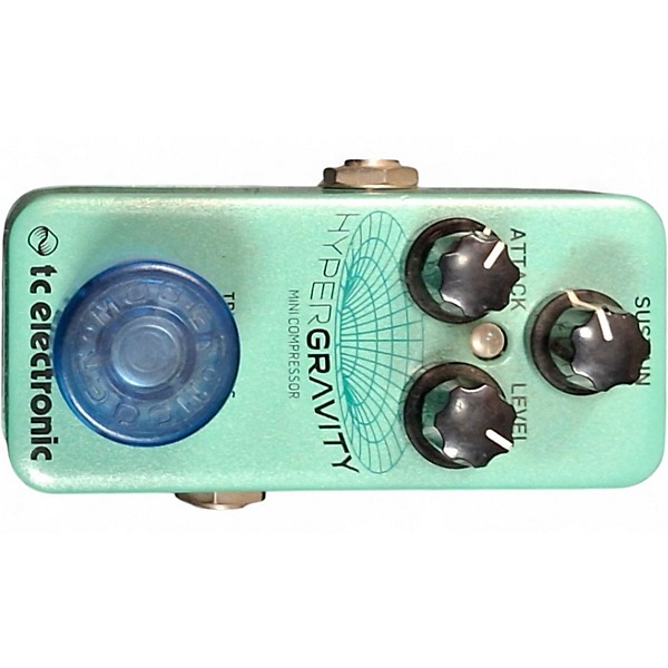 Used 2021 TC Electronic HyperGravity Compressor Mini Effect Pedal