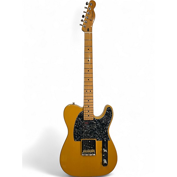 Used Fender telecaster yellow Solid Body Electric Guitar