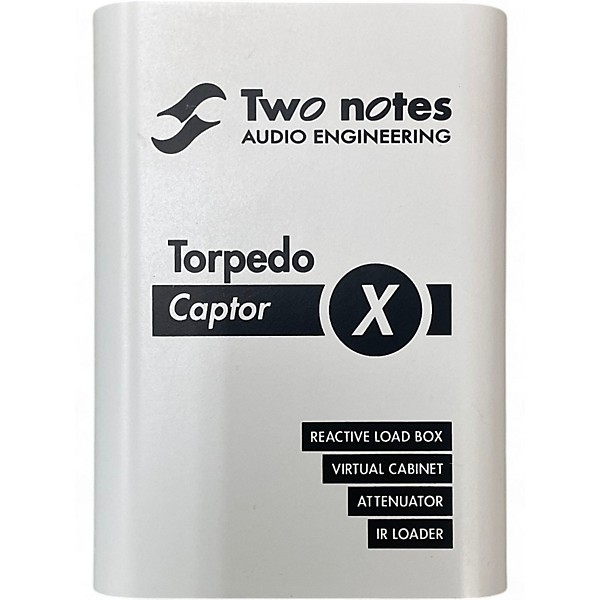 Used Two Notes AUDIO ENGINEERING TORPEDO CAPTOR X Power Attenuator