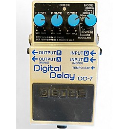 Used BOSS DD7 Digital Delay Effect Pedal