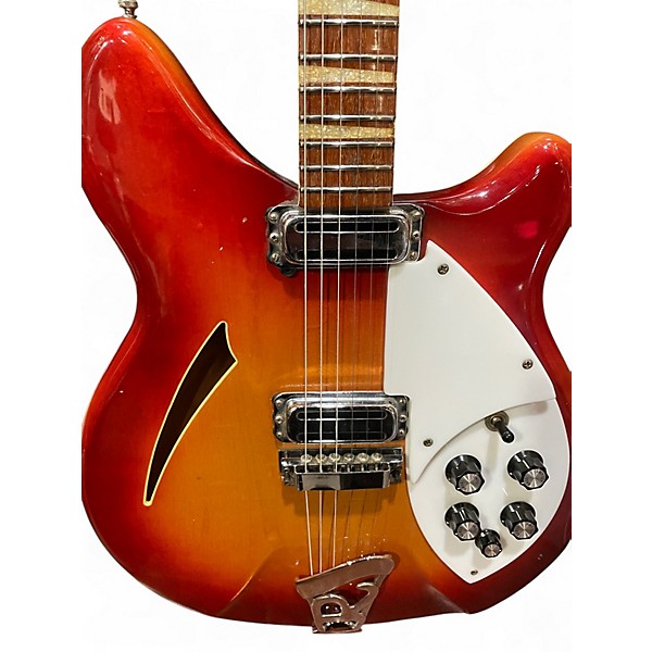 Vintage 1966 Rickenbacker 365 Fireglo Hollow Body Electric Guitar