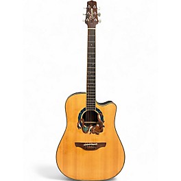Used Takamine LIMITED EDITION 2004 Natural Acoustic Electric Guitar