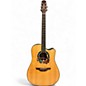 Used Takamine LIMITED EDITION 2004 Natural Acoustic Electric Guitar thumbnail