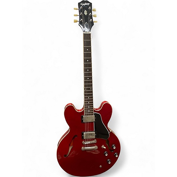 Used Epiphone es335 ig Cherry Hollow Body Electric Guitar