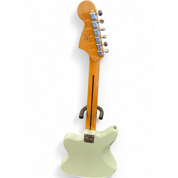 Used Squier CLASSIC VIBE JAGUAR Blue Solid Body Electric Guitar