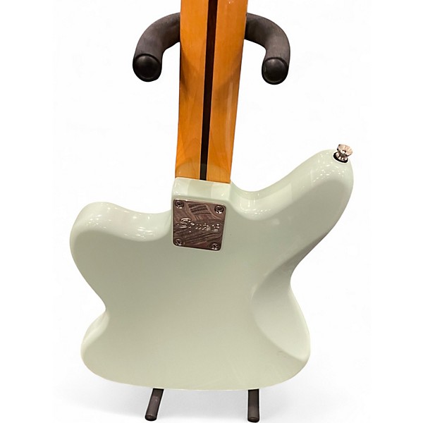 Used Squier CLASSIC VIBE JAGUAR Blue Solid Body Electric Guitar