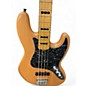 Used Squier Classic Vibe 70s Jazz Bass Natural Electric Bass Guitar