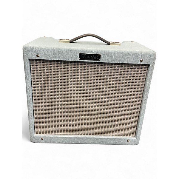 Used Fender Blues Junior IV Sonic Blue Tube Guitar Combo Amp