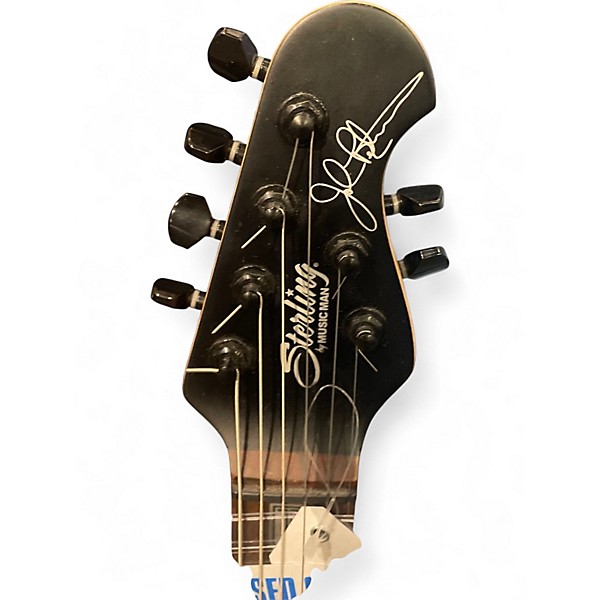 Used Sterling by Music Man JP60 John Petrucci Signature Black Solid Body Electric Guitar