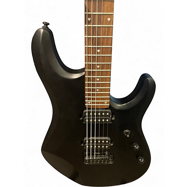 Used Sterling by Music Man JP60 John Petrucci Signature Black Solid Body Electric Guitar