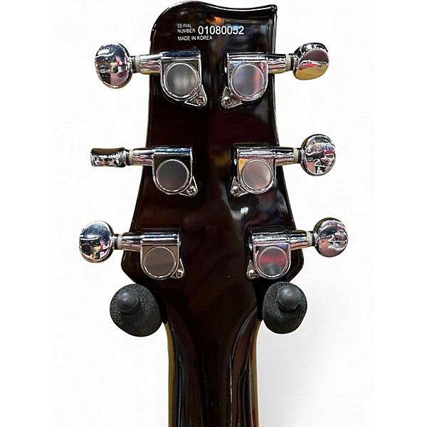 Used 2017 Dillion Semi Hollow 2 Tone Sunburst Hollow Body Electric Guitar